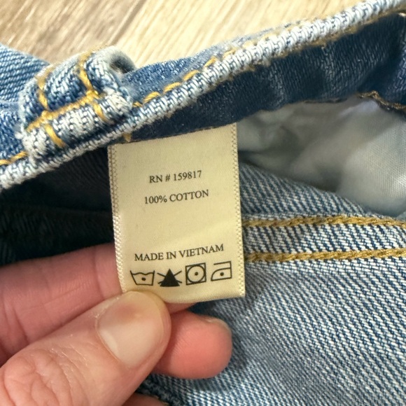 Altar'd State Abigail Denim Overlay Skort - Picture 10 of 12